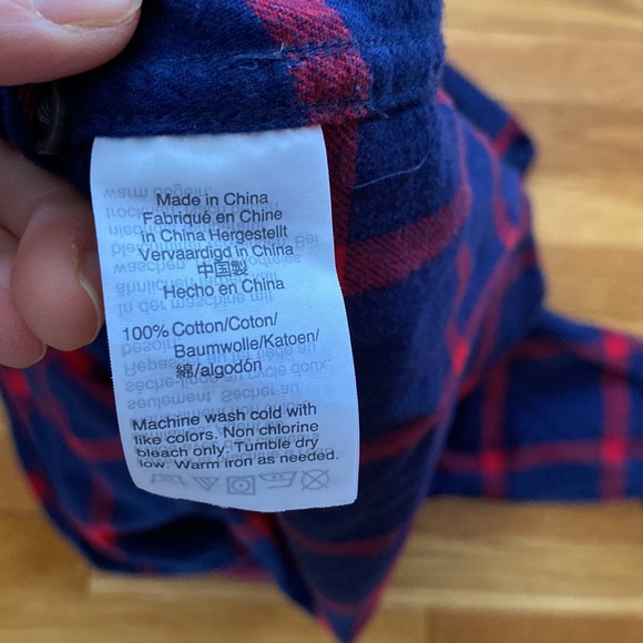 J.Crew Classic Fit Boy Shirt in Block Plaid - Picture 4 of 5